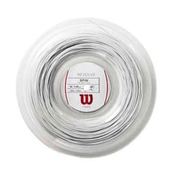 BOBINA CORDAJE WILSON REVOLVE 200 M Blanco