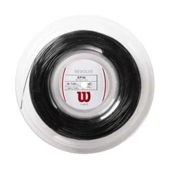 BOBINA CORDAJE WILSON REVOLVE 200 M Negro