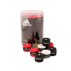 CUBO DE 25 OVERGRIPS ADIDAS PERFORADOS MIX