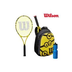 KIT RAQUETA WILSON MINIONS 25