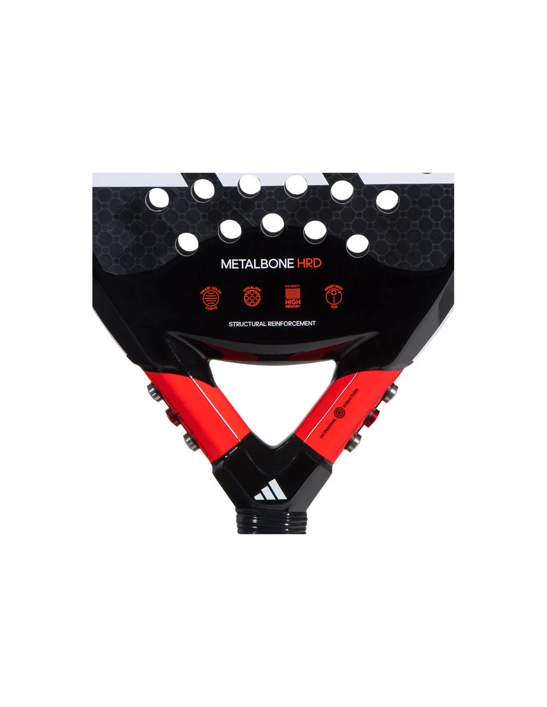 PALA ADIDAS Metalbone HRD 3.2 2023 BLACK/RED 6 PALA ADIDAS Metalbone HRD 3.2 2023 BLACK/RED - Imagen 4