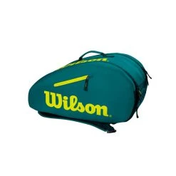 PALETERO WILSON PADEL YOUTH Green/Yellow -K-Swiss Comercio paletero wilson padel youth greenyellow 1
