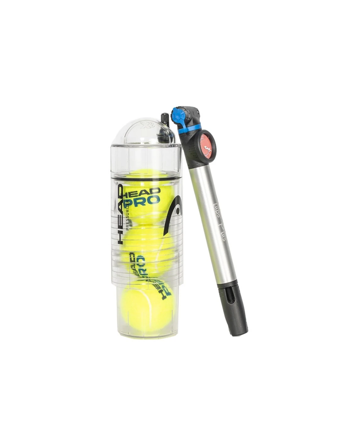 PRESURIZADOR DE PELOTAS HEAD X3 BOMBA 6 PRESURIZADOR DE PELOTAS HEAD X3 BOMBA - Imagen 4