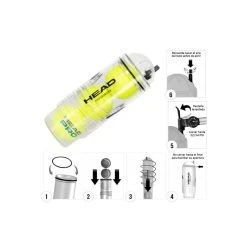 PRESURIZADOR DE PELOTAS HEAD X3 BOMBA 11 PRESURIZADOR DE PELOTAS HEAD X3 BOMBA -K-Swiss Comercio presurizador de pelotas head x3 bomba 4