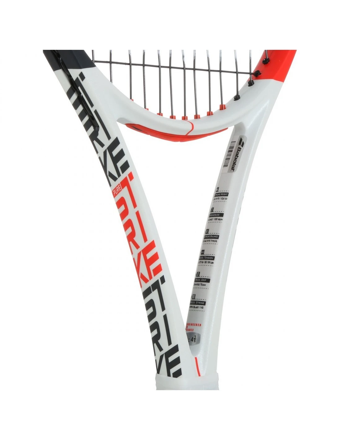 Raqueta Babolat Pure Strike 100 300gr 7 Raqueta Babolat Pure Strike 100 300gr - Imagen 5