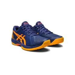 ZAPATILLA ASICS SOLUTION SWIFT FF PADEL BLUE/ORANGE -K-Swiss Comercio zapatilla asics solution swift ff padel blueorange 3