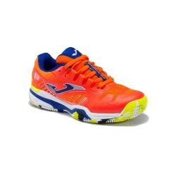 ZAPATILLA JOMA SLAM JR 2208 CLAY NARANJA/ROYAL -K-Swiss Comercio zapatilla joma slam jr 2208 naranja royal 3