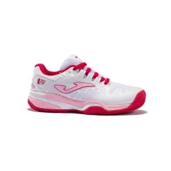 ZAPATILLA JOMA SLAM JR 2232 CLAY BLANCO/FUCSIA