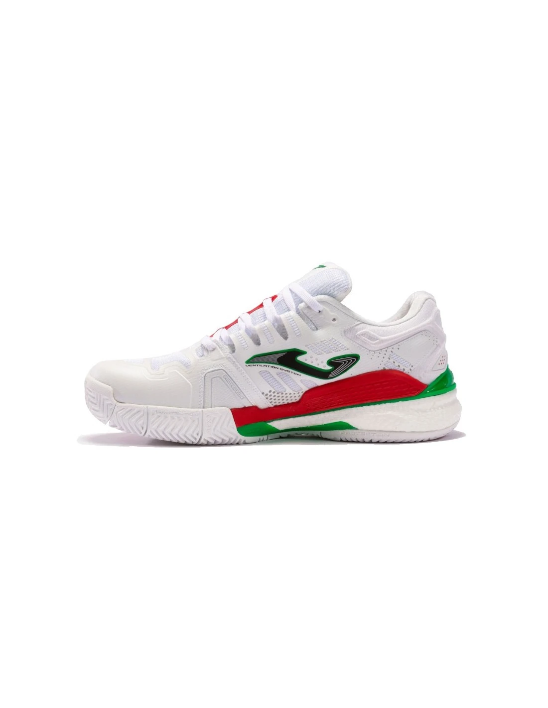 ZAPATILLA JOMA T.SLAM 2202 MEN BLANCO/ROJO 5 ZAPATILLA JOMA T.SLAM 2202 MEN BLANCO/ROJO - Imagen 3