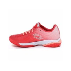 ZAPATILLA LOTTO MIRAGE 300 II CLAY W RED FL/WH -K-Swiss Comercio zapatilla lotto mirage 300 ii clay w red flwh 3