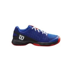 ZAPATILLA WILSON RUSH PRO JR L BLU/BK/ORAN