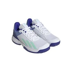 ZAPATILLAS ADIDAS COURTFLASH K WH/SOLAR RED/LUCI BLUE -K-Swiss Comercio zapatillas adidas courtflash k whsolar red luci blue 4