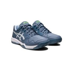 ZAPATILLAS ASICS GEL-DEDICATE 7 CLAY STEEL BLUE/WHITE 11 ZAPATILLAS ASICS GEL-DEDICATE 7 CLAY STEEL BLUE/WHITE -K-Swiss Comercio zapatillas asics gel dedicate 7 clay steel bluewhite 3