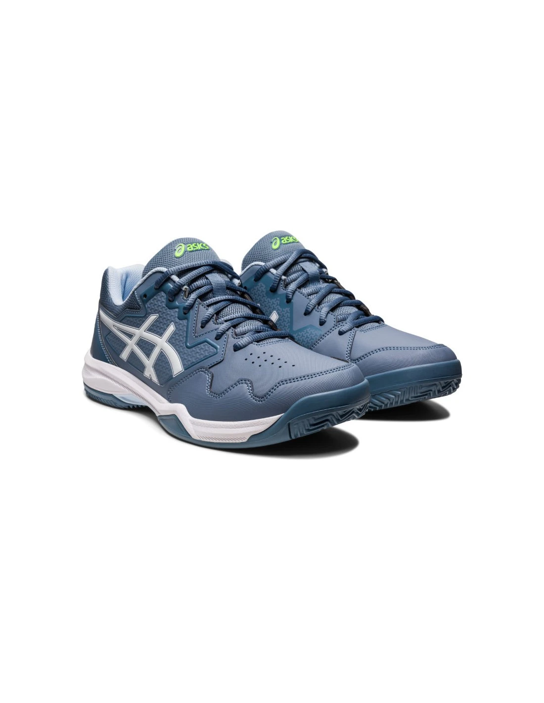 ZAPATILLAS ASICS GEL-DEDICATE 7 CLAY STEEL BLUE/WHITE 6 ZAPATILLAS ASICS GEL-DEDICATE 7 CLAY STEEL BLUE/WHITE - Imagen 4