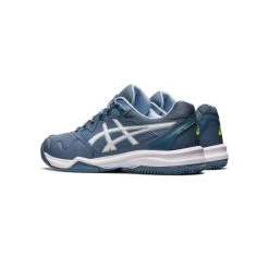ZAPATILLAS ASICS GEL-DEDICATE 7 CLAY STEEL BLUE/WHITE 12 ZAPATILLAS ASICS GEL-DEDICATE 7 CLAY STEEL BLUE/WHITE -K-Swiss Comercio zapatillas asics gel dedicate 7 clay steel bluewhite 4