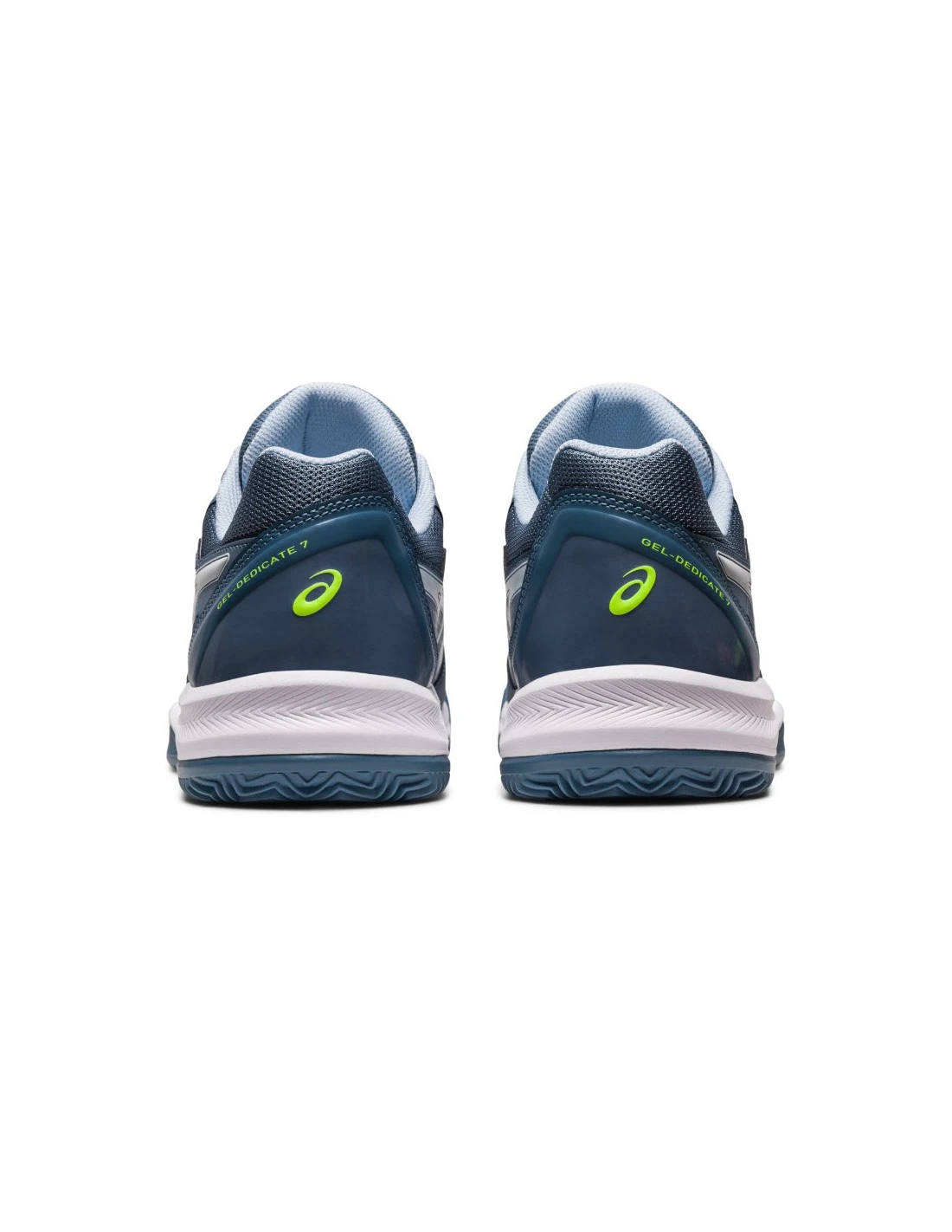 ZAPATILLAS ASICS GEL-DEDICATE 7 CLAY STEEL BLUE/WHITE 8 ZAPATILLAS ASICS GEL-DEDICATE 7 CLAY STEEL BLUE/WHITE - Imagen 6